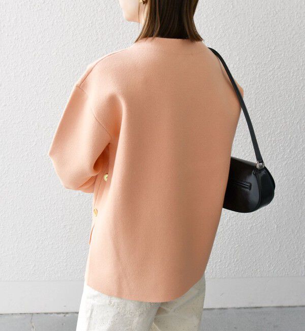 SHIPS any「SHIPS any:〈手洗い可能〉ミラノリブ スタンドカラー ニット プルオーバー」|ニット・セーター|