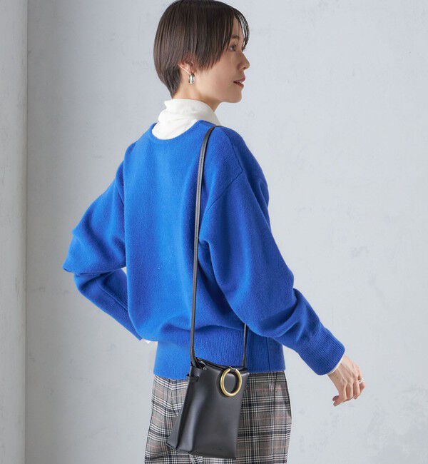 SHIPS for women「〈手洗い可能〉7G ウール カシミヤ ヘンリーネック 2WAY プルオーバー」|ニット・セーター|