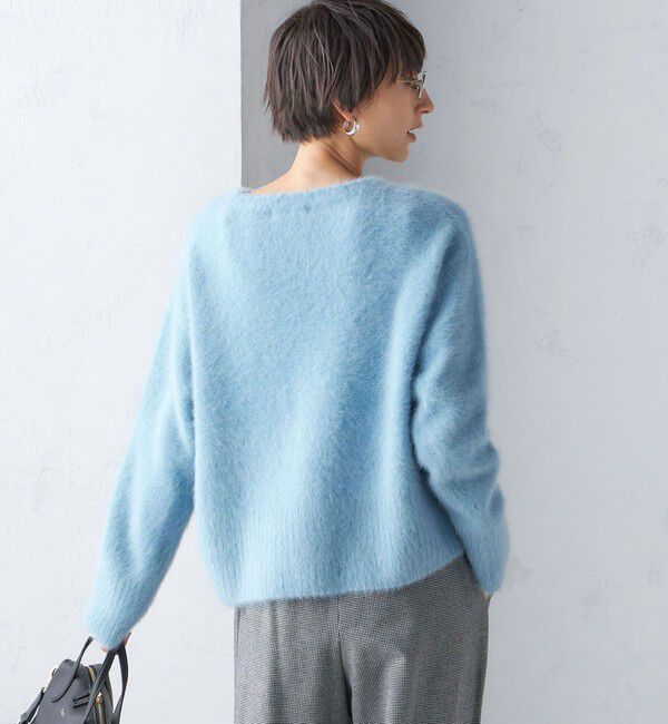 SHIPS for women「〈手洗い可能〉FOX クルーネック プルオーバー」|ニット・セーター|