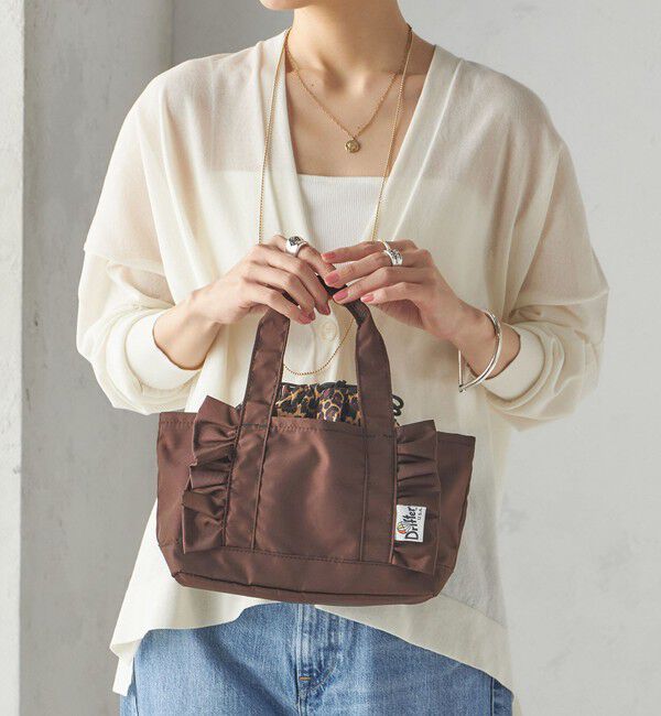 SHIPS for women「【SHIPS別注】Drifter:フリル ミニ トート」|トートバッグ|