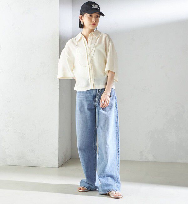 SHIPS for women「Portland Hat: 刺繍 ロゴ キャップ」|キャップ・キャスケット|