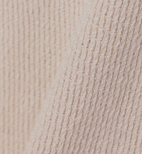 SHIPS「SHIPS:〈手洗い可能〉リネン バスケット ニット Tシャツ」|Tシャツ・カットソー|