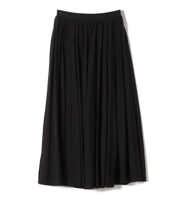 SHIPS for women「〈手洗い可能〉ウエスト ゴム ボリューム フレア ロング スカート」|スカート|