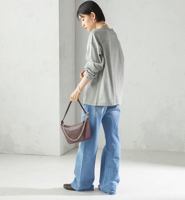 SHIPS for women「【SHIPS別注】Champion: プリント ロングスリーブ TEE」|Tシャツ・カットソー|