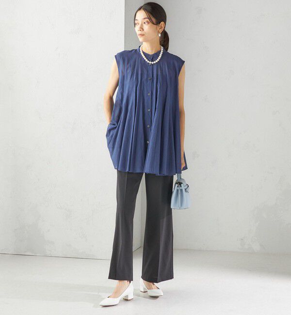 SHIPS for women「〈洗濯機可能〉マルチ ファンクション ワイド スラックス」|その他|