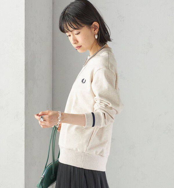 SHIPS for women「【SHIPS別注】FRED PERRY: SINGLE TIPPED SWEAT」|スウェット・ジャージ|