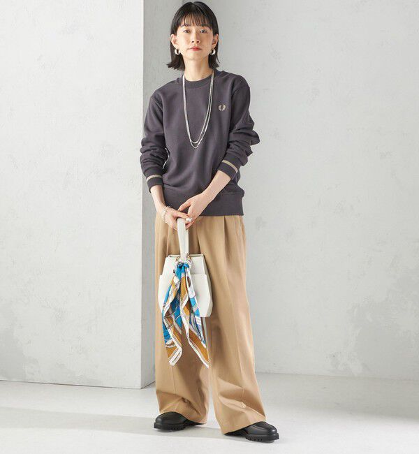 SHIPS for women「【SHIPS別注】FRED PERRY: SINGLE TIPPED SWEAT」|スウェット・ジャージ|