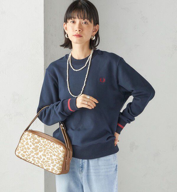 SHIPS for women「【SHIPS別注】FRED PERRY: SINGLE TIPPED SWEAT」|スウェット・ジャージ|