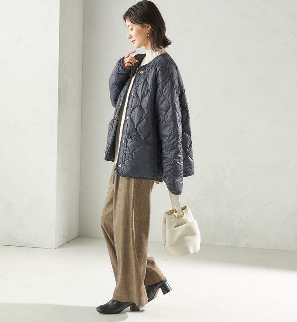 SHIPS for women「【SHIPS別注】TAION:〈手洗い可能〉リブ マルチ WAY ダウン ジャケット」|ダウン|