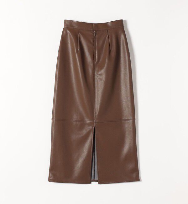 SHIPS any「SHIPS any: クロス ステッチ Iライン スカート」|タイト|