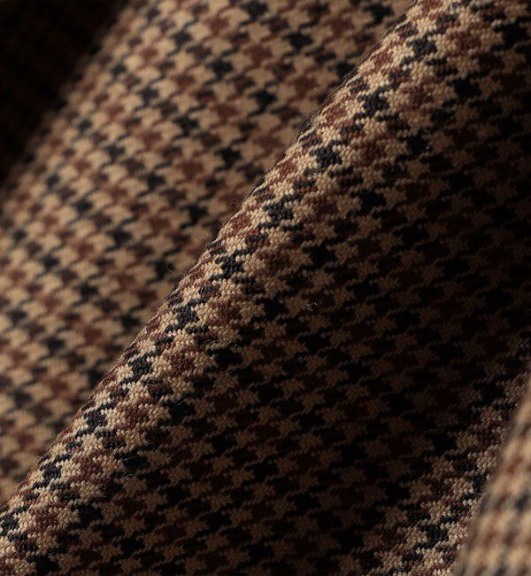 SHIPS for women「〈手洗い可能〉ウォッシャブル ウール チェック ダブル ジャケット」|テーラードジャケット|