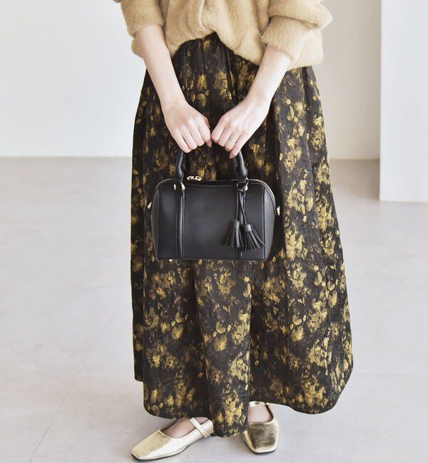 quaranciel「《一部追加予約》quaranciel: 2way タッセル チャーム ミニ ボストン バッグ」|ショルダー・メッセンジャー|