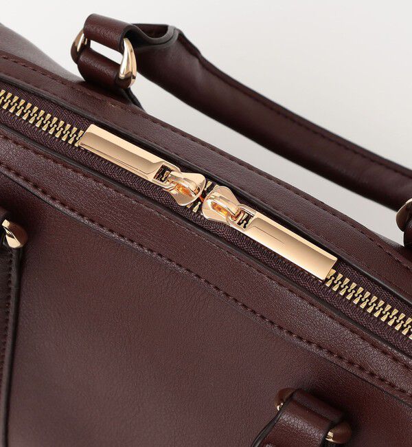 quaranciel「《一部追加予約》quaranciel: 2way タッセル チャーム ミニ ボストン バッグ」|ショルダー・メッセンジャー|