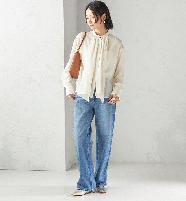 SHIPS for women「Vカット フラット パンプス」|パンプス|