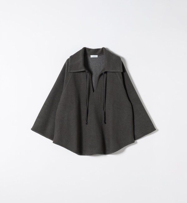 SHIPS any「SHIPS any:〈手洗い可能〉サカリバ スキッパー ビッグカラー プルオーバー」|Tシャツ・カットソー|