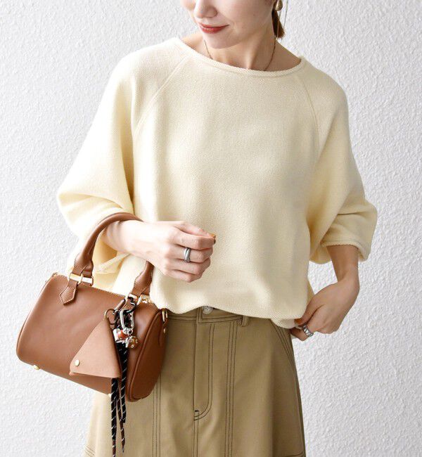 SHIPS any「SHIPS any:〈手洗い可能〉サカリバ ラグランスリーブ プルオーバー」|Tシャツ・カットソー|