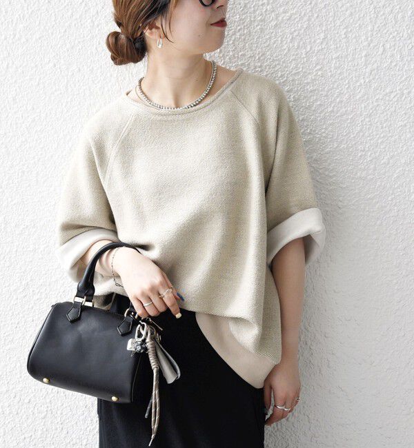 SHIPS any「SHIPS any:〈手洗い可能〉サカリバ ラグランスリーブ プルオーバー」|Tシャツ・カットソー|ナチュラル