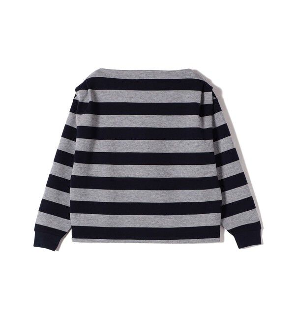 SHIPS for women「【SHIPS別注】onit:〈洗濯機可能〉ストレッチ ボーダー 3WAY カットソー」|Tシャツ・カットソー|グレー