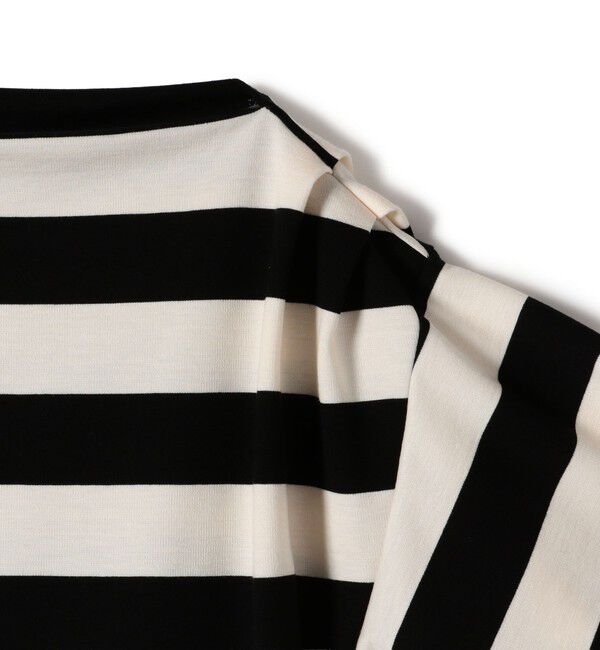 SHIPS for women「【SHIPS別注】onit:〈洗濯機可能〉ストレッチ ボーダー 3WAY カットソー」|Tシャツ・カットソー|