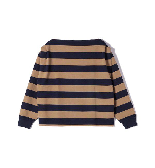 SHIPS for women「【SHIPS別注】onit:〈洗濯機可能〉ストレッチ ボーダー 3WAY カットソー」|Tシャツ・カットソー|キャメル