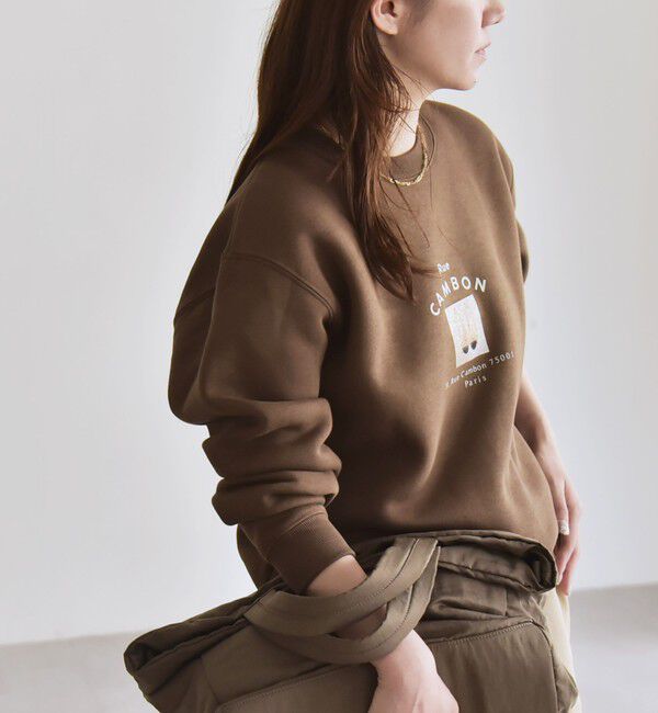 quaranciel「《一部追加予約》ANGE IN DISGUISE:〈手洗い可能〉フォト＆ロゴ スウェット」|スウェット・ジャージ|