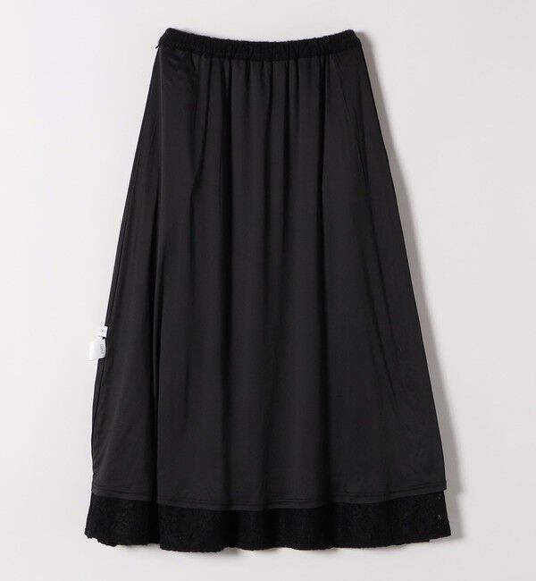 quaranciel「quaranciel:〈洗濯機可能〉フラワー レース フレア スカート」|フレア|