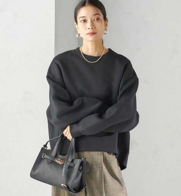 SHIPS for women「〈手洗い可能〉ラメ ダンボール カットソー」|Tシャツ・カットソー|