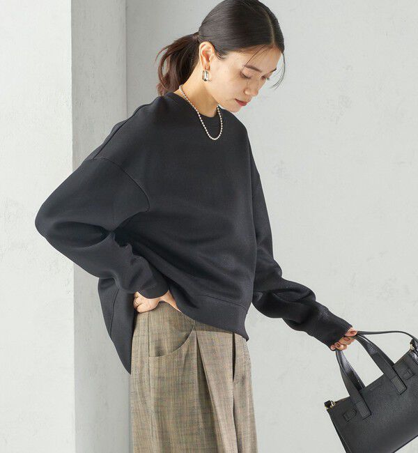 SHIPS for women「〈手洗い可能〉ラメ ダンボール カットソー」|Tシャツ・カットソー|