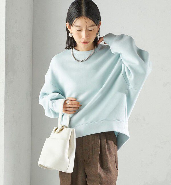 SHIPS for women「〈手洗い可能〉ラメ ダンボール カットソー」|Tシャツ・カットソー|