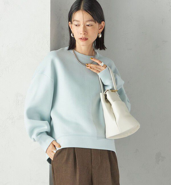 SHIPS for women「〈手洗い可能〉ラメ ダンボール カットソー」|Tシャツ・カットソー|