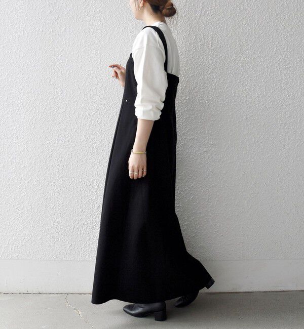 SHIPS any「SHIPS any: エア ニードル タック フレア ジャンパースカート」|ワンピース|