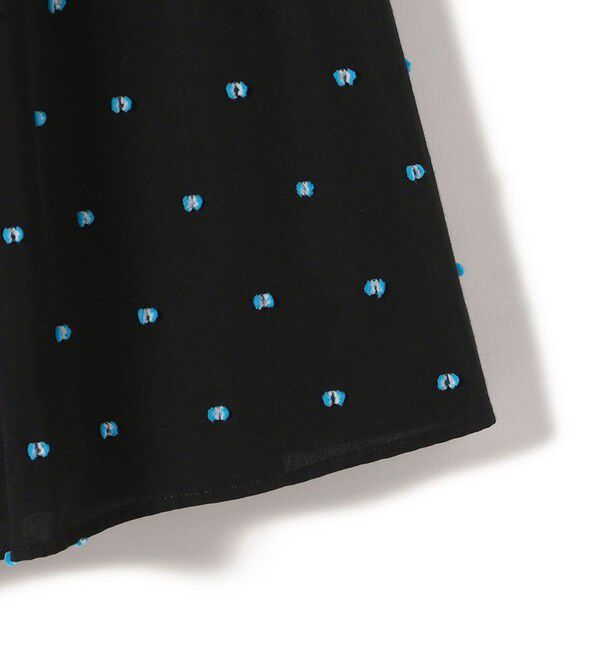 SHIPS for women「〈手洗い可能〉ポンポン ジャカード タック フレア スカート」|スカート|