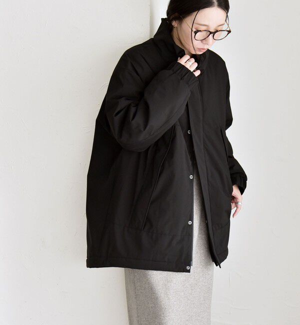 quaranciel「quaranciel:〈撥水加工〉中綿 スタンドカラー ダブル ジップ モンスター コート」|その他|