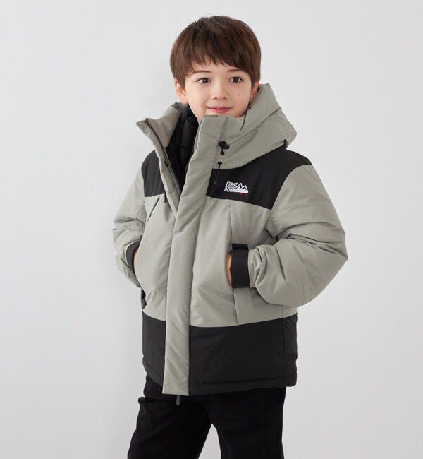 SHIPS any「FIRST DOWN:〈洗濯機可能〉DICROS MAURI ラップ ダウン パーカー<KIDS>」|ダウン|