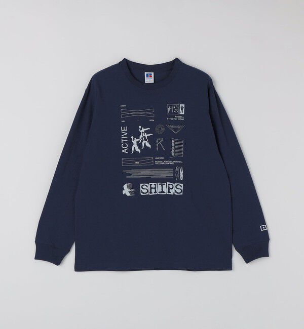 SHIPS「【WEB限定/SHIPS/RUSSELL ATHLETIC別注】 CONVENIENCEYOUNG: LS TEE」|Tシャツ・カットソー|