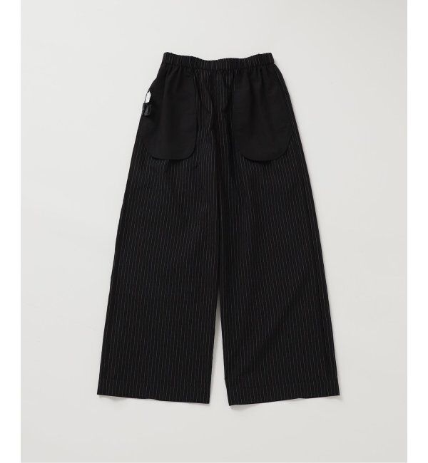 OUTDOOR PRODUCTS Usual Things「ピンストライプ ワイド イージーパンツ セットアップ対応」|スラックス|