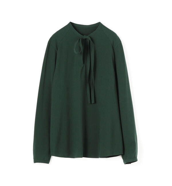 TOMORROWLAND collection「ポリエステルアムンゼン ボウタイブラウス」|シャツ・ブラウス|