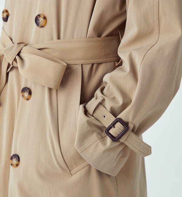 MACPHEE「シャンブレーツイル トレンチコート」|トレンチコート|