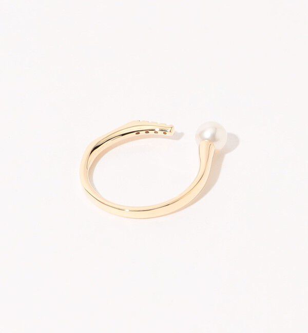 TOMORROWLAND GOODS「【別注】Hirotaka&times;TOMORROWLAND パール&times;ホワイトダイヤ リング」|リング|