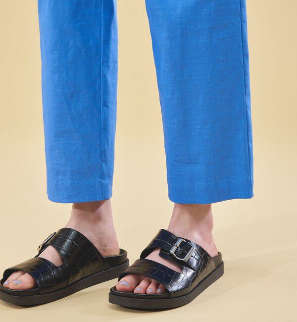 DES PRES「リネンナイロンストレッチ イージーテーパードパンツ」|その他|