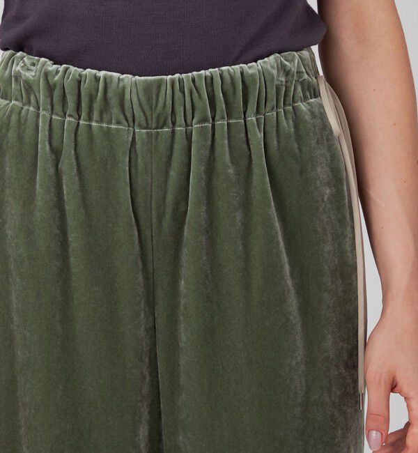 Ballsey「マットベロア イージーストレートパンツ」|その他|