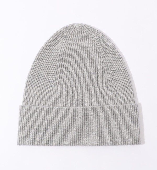 GALERIE VIE「GALERIE VIE スコットランドカシミヤニットキャップ」|ニット帽|13 ライトグレー