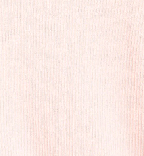 GALERIE VIE「ギザコットンリブ ボートネックプルオーバー」|ニット・セーター|