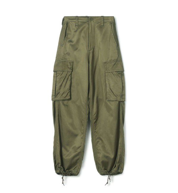 MACPHEE「コットンレーヨンモールスキン カーゴパンツ」|カーゴ|57 カーキ