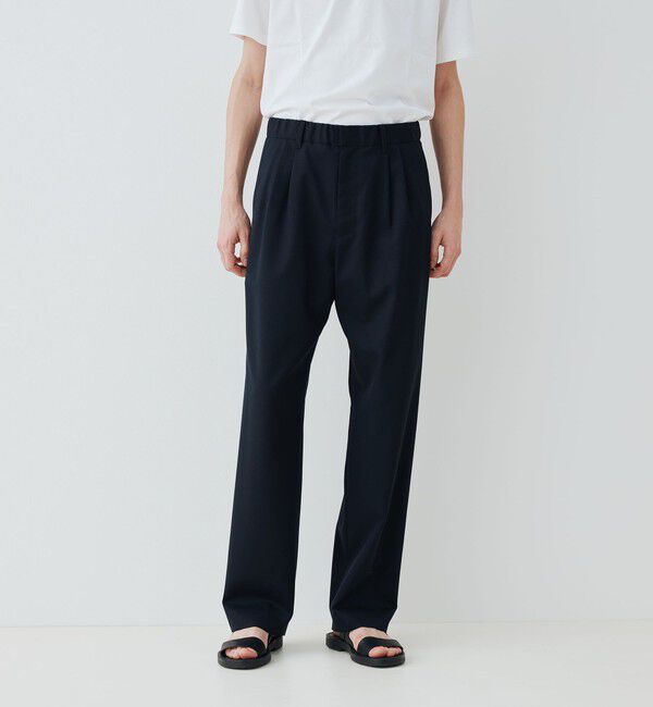 GALERIE VIE「 ウォッシャブルギャバジン タックパンツ」|その他|