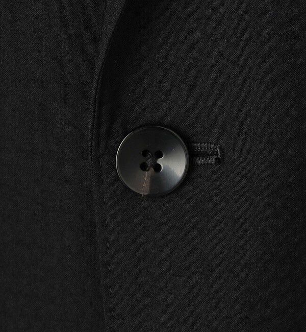 TOMORROWLAND MENS「ポリエステルウールサッカー シングルブレステッド2Bジャケット」|テーラードジャケット|