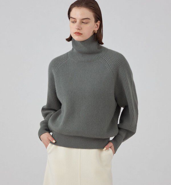 Ballsey「Cashmere Collection ハイネックプルオーバー」|ニット・セーター|