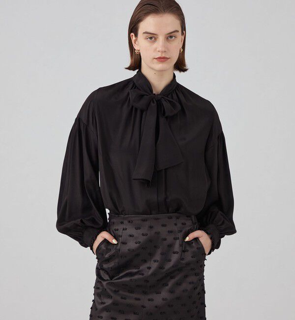 Ballsey「Cherie ボウタイブラウス」|シャツ・ブラウス|