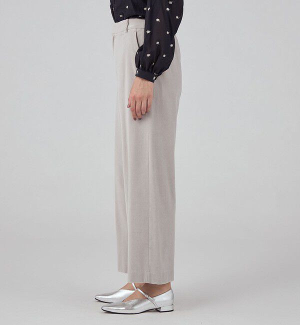 TOMORROWLAND collection「キャラメルヴェルト ストレートパンツ」|その他|