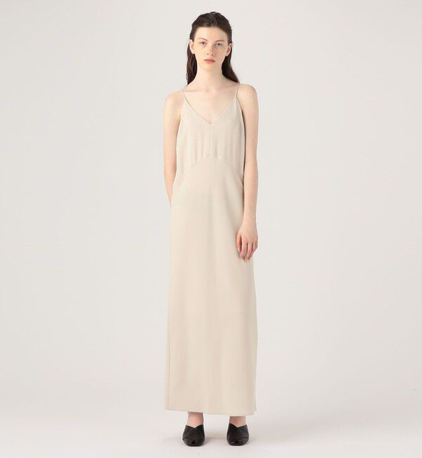 BACCA「ジョーゼットサテン キャミソールワンピース」|ワンピース|